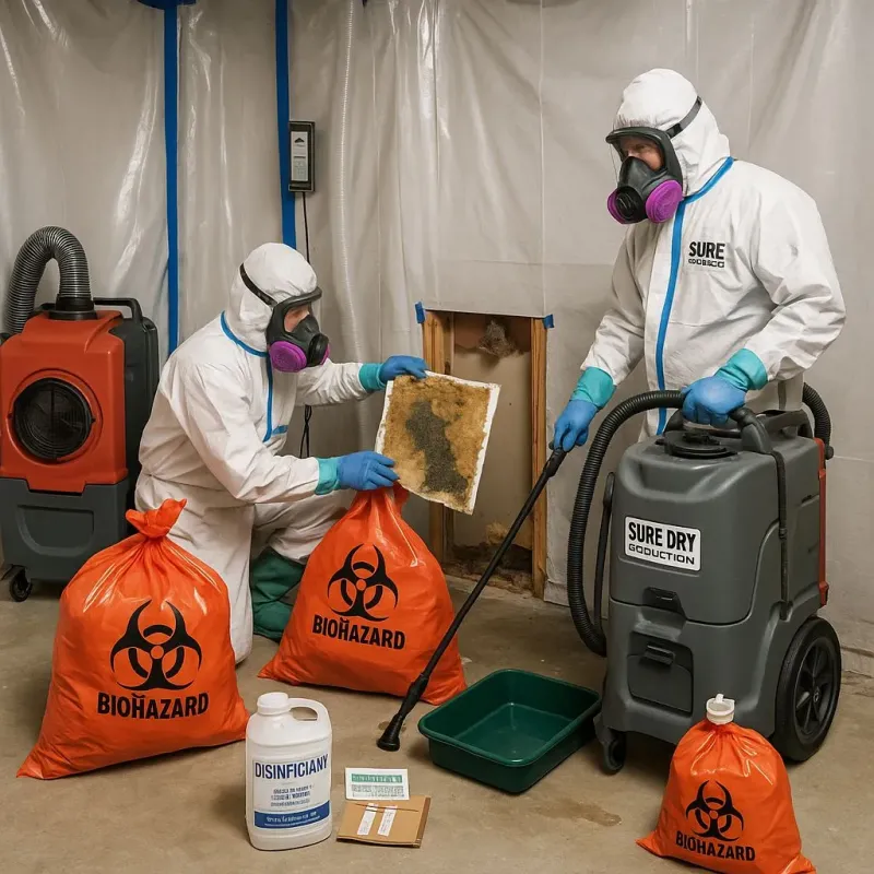 Contaminated Water Handling Protocols process in Round Lake Park, IL